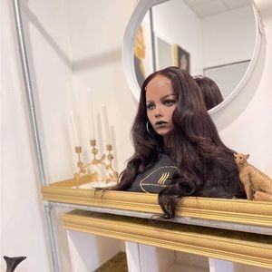 💯 % Raw Indian 26" closure wig